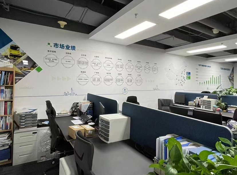 鐵路公司文化墻-市場(chǎng)業(yè)績(jì)文化墻