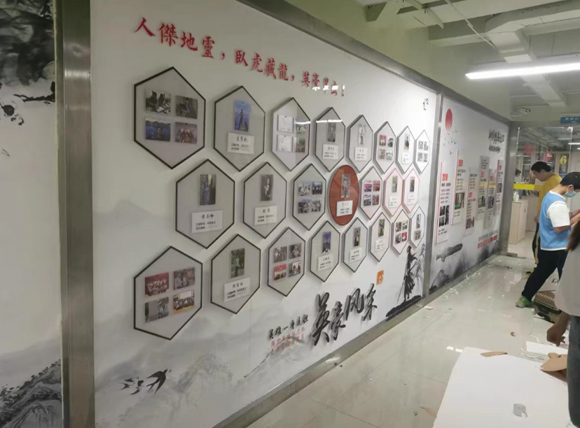 要制作一個(gè)便宜的文化墻，可以考慮以下幾個(gè)方法(圖3)