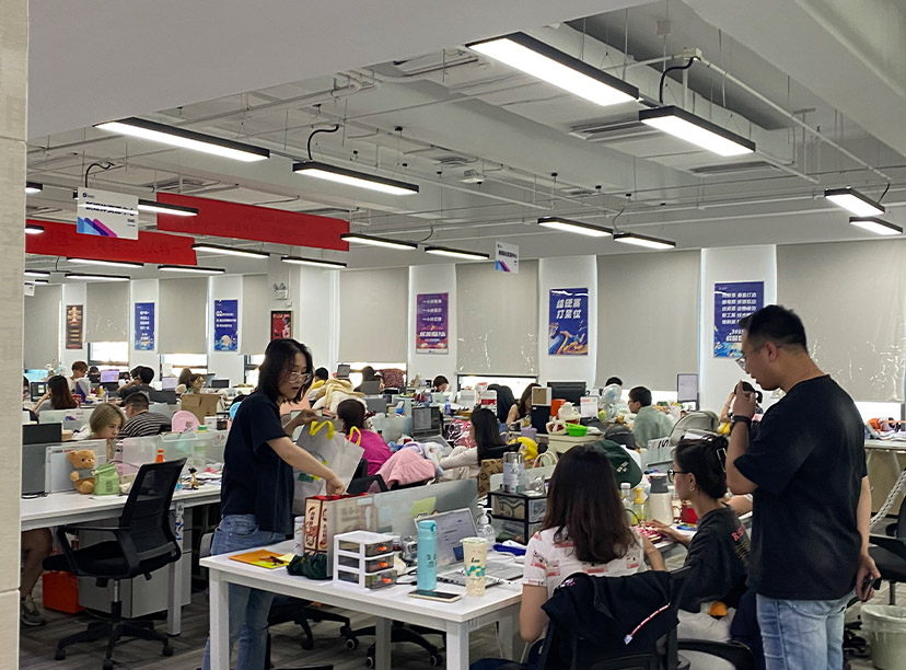 玻璃文化墻，企業(yè)文化墻，電商文化墻制作(圖2)